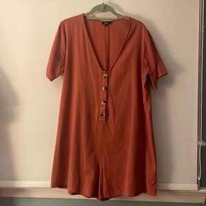 Linen short play suit